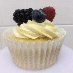 Berry cupcake