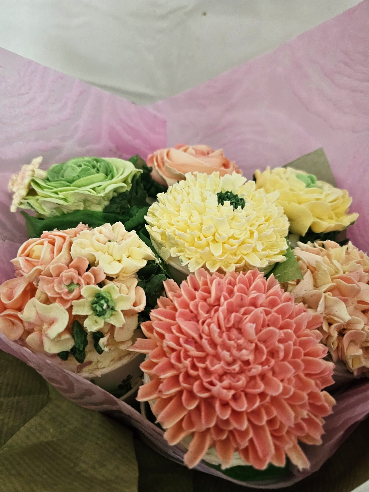 Mother's day cupcake bouquet